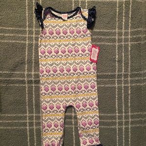 Ricrac and Ruffles simply soft romper